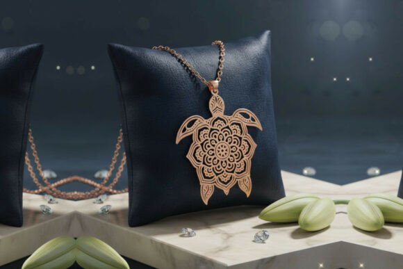 Download Premium Turtle Laser Cut Necklace Design - Sign Collection
