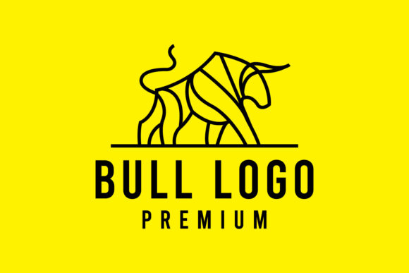 Download Abstract Bull Minimalist Logo Design - Sign Collection