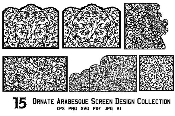 Download Ornate Arabesque Screen DesignCollection - Sign Collection