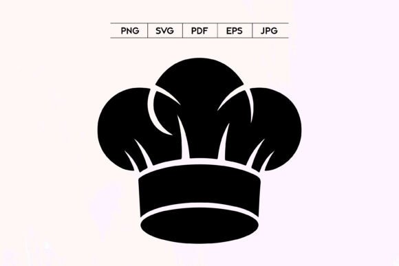 Download Classic Chef Hat Silhouette Logo - Premium Resources