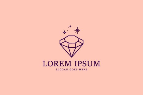 Download Hand Drawn Jewelry Logo Isolated - Hand Collection