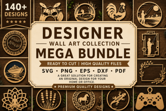 Download Designer Wall Art Collection Svg Bundle - Sign Collection