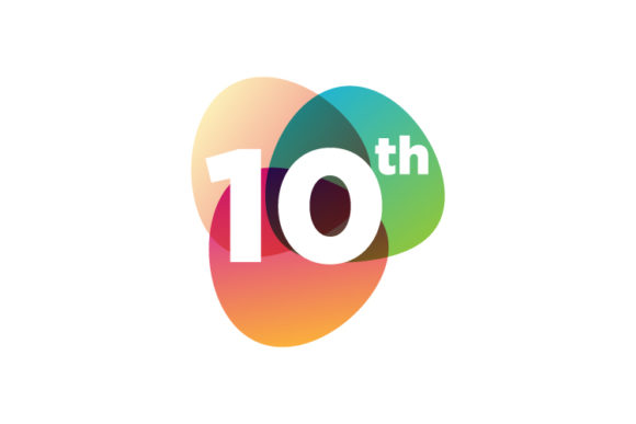 Download Number  Tenth Logo Colorful Design Vecto - Sign Collection