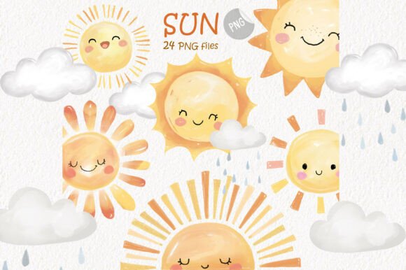 Download Sun Clipart | Hand Drawn Clipart - Hand Collection