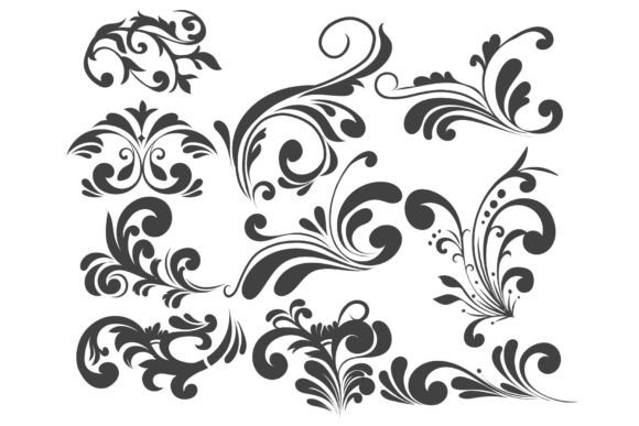 Download Ornamental Design Lace Borders Vector - Sign Collection