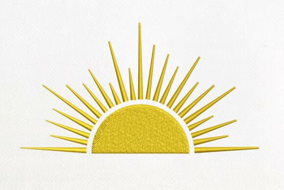 Download Boho Sun Embroidery Design - Sign Collection