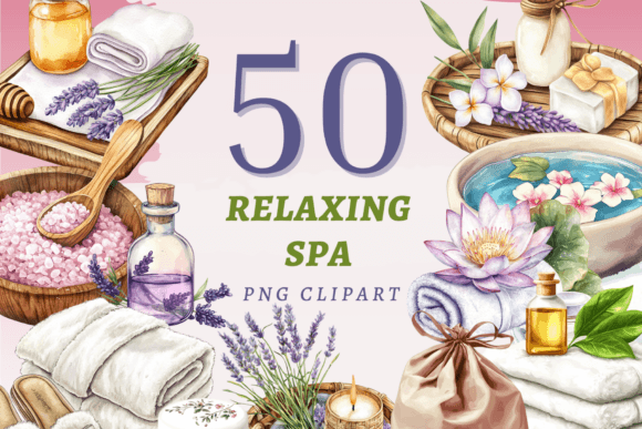 Download Relaxing Spa PNG Bundle - Relaxing Collection