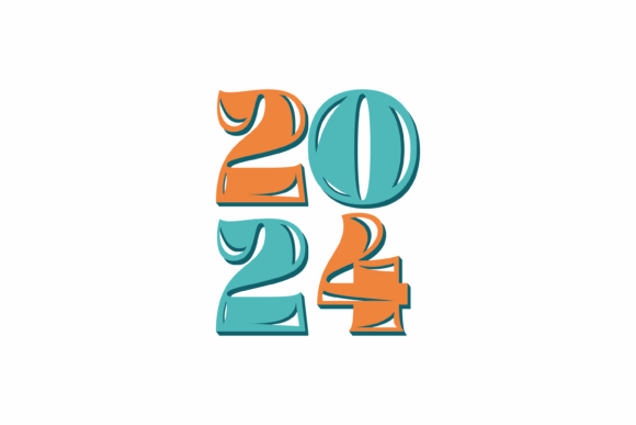 Download 2024 Logo with Colorful Design Concept - Sign Collection