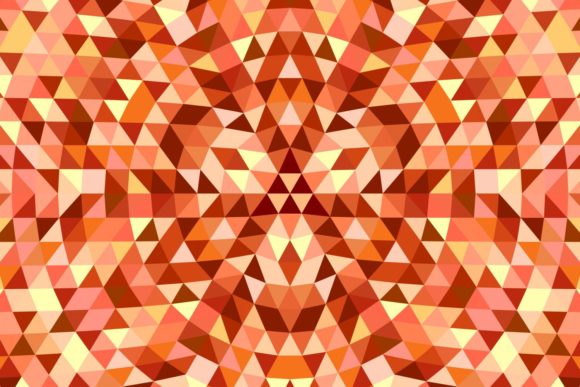 Download Triangle Mosaic Mandala Background - Premium Resources