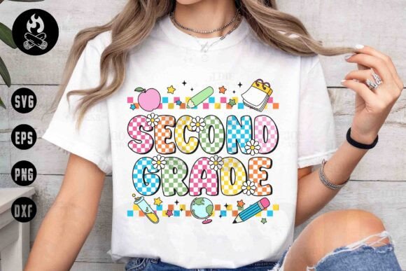 Download Second Grade Cute &amp; Colorful Design - Sign Collection