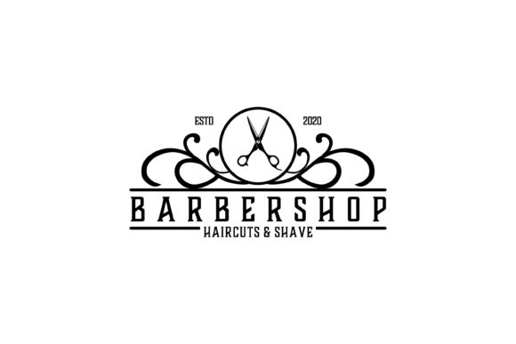 Download Barbershop Simple Minimalist Logo Design - Sign Collection